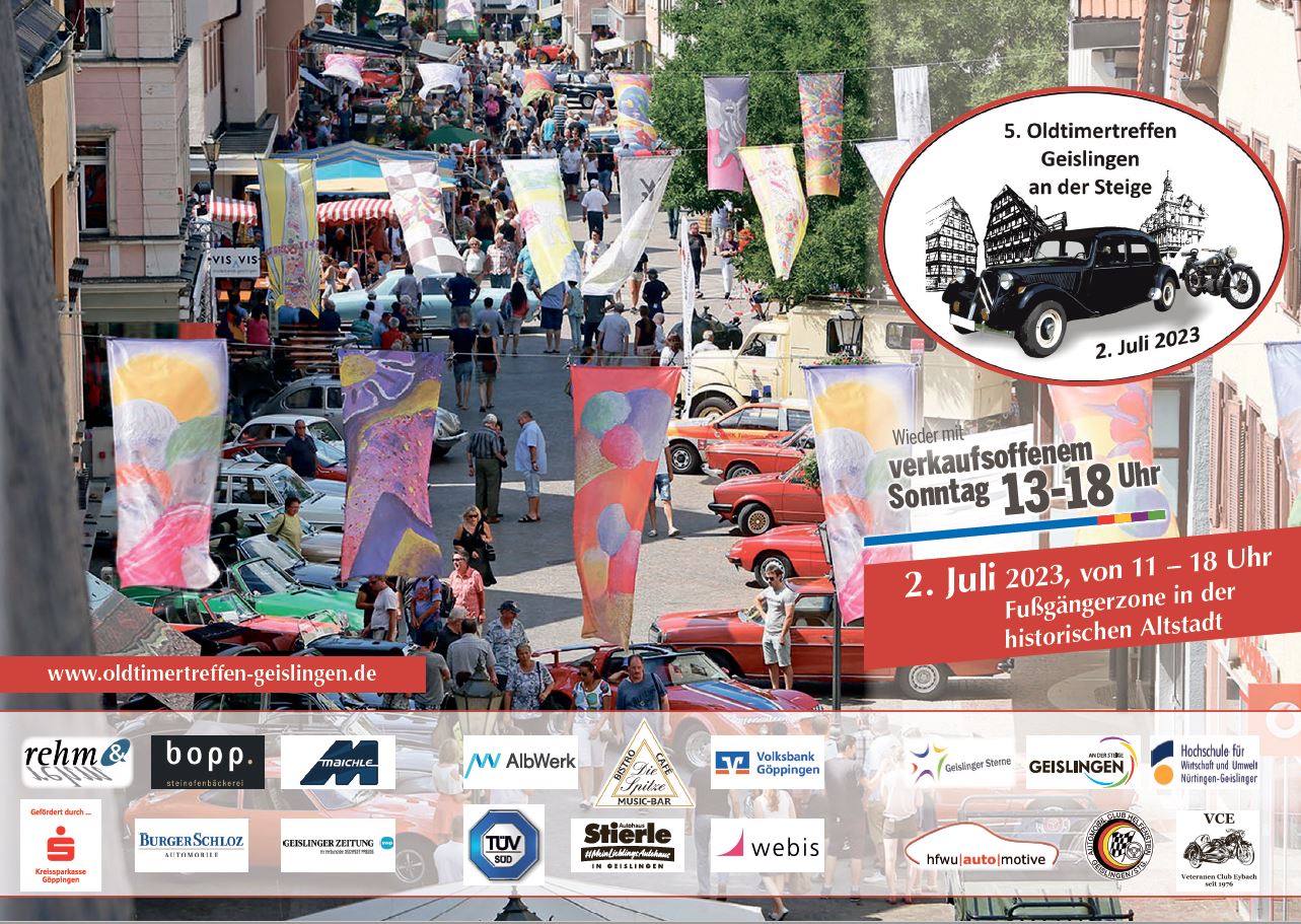 8. Oldtimertreffen in Geislingen an der Steige